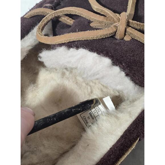 UGG Men's Olsen Slippers Espresso Brown House Shoes Moccasins indoor outdoor 11 - Picture 15 of 16